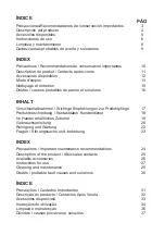 Preview for 2 page of Lacor ROBUST Instructions For Use And Maintenance Manual