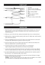 Preview for 25 page of Lacor TEMPO Instructions For Use And Maintenance Manual