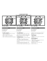 Предварительный просмотр 2 страницы LACOSTE LEGEND Operating Instructions