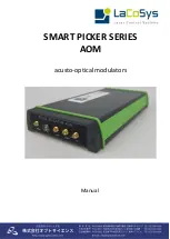 Preview for 1 page of LaCoSys SMART PICKER SERIES User Manual