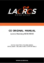 Preview for 1 page of Lacros Mustang M250 Manual