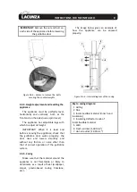 Предварительный просмотр 9 страницы Lacunza ITACA 100 Instruction Book