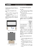 Предварительный просмотр 8 страницы Lacunza Nickel 800 DC Instruction Book