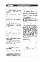 Предварительный просмотр 8 страницы Lacunza Sagra Instruction Book