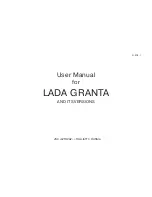 Предварительный просмотр 3 страницы Lada GRANTA User Manual