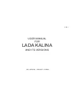 Preview for 3 page of Lada Kalina User Manual