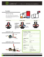 Preview for 2 page of Laddomat 11-100 Manual And Installation Instructions