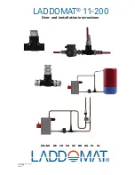 Laddomat 11-200 User And Installation Instructions Manual preview