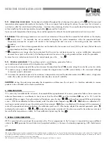 Preview for 4 page of LAE electronic LTR15 Instructions For Installation And Use