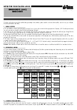 Предварительный просмотр 1 страницы LAE SMD34RU Instructions For Installation And Use