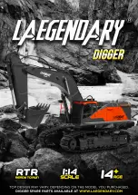 LAEGENDARY DIGGER Excavator Manual предпросмотр