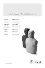 laerdal AED LittleAnne Directions For Use Manual preview