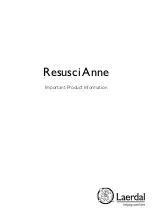 Preview for 1 page of laerdal Resusci Anne QCPR Important Product Information