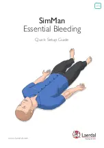 Preview for 1 page of laerdal SimMan Essential Bleeding Quick Setup Manual