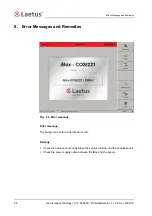 Preview for 68 page of Laetus iBox COSI 221 Operating Manual