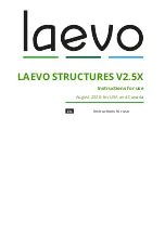 Laevo STRUCTURES V2.5X Instructions For Use Manual preview