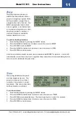 Preview for 11 page of Lafayette 01163 User Manual