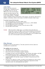 Preview for 12 page of Lafayette 01163 User Manual