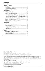 Preview for 2 page of Lafayette Auto-Lift Parasol Cellular Shades Installation Instructions Manual