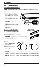 Preview for 12 page of Lafayette Auto-Lift Parasol Cellular Shades Installation Instructions Manual