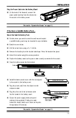 Preview for 15 page of Lafayette Auto-Lift Parasol Cellular Shades Installation Instructions Manual