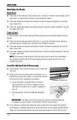 Preview for 18 page of Lafayette Auto-Lift Parasol Cellular Shades Installation Instructions Manual