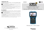 Preview for 1 page of Lafayette DUO2 DVB-S User Manual