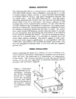 Предварительный просмотр 3 страницы Lafayette HA-250 Installation And Operating Manual