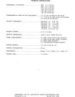 Preview for 2 page of Lafayette HE-74 Operating Manual