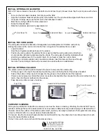 Preview for 2 page of Lafayette Heartland Woods Woodland Harvest Series Installation Instructions