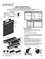 Предварительный просмотр 18 страницы Lafayette Parasol Accu-Rise Installation Instructions Manual