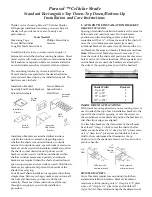 Lafayette Parasol Cellular Shade Installation And Care Instructions предпросмотр