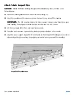 Preview for 54 page of Lafayette Tenera Auto-Lift Installation Instructions Manual