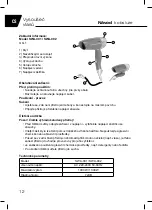 Предварительный просмотр 12 страницы Lafe SWA-001 Instructions For Use Manual