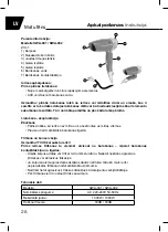 Предварительный просмотр 28 страницы Lafe SWA-001 Instructions For Use Manual