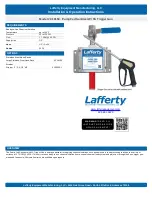 Lafferty 919158 Installation & Operation Instructions предпросмотр