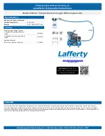 Preview for 1 page of Lafferty 950735 Installation & Operation Instructions