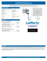 Lafferty 976260-24V Installation & Operation Instructions предпросмотр