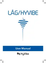 Предварительный просмотр 1 страницы lag HyVibe H1 User Manual