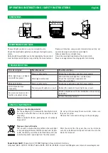 Предварительный просмотр 8 страницы Lagler 900.63.01.100 Operating Instructions / Safety Instructions