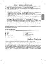 Preview for 5 page of Lagostina BW731D51 Instructions For Use Manual