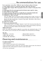 Preview for 9 page of Lagostina BW761051 Instructions For Use Manual