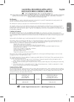 Предварительный просмотр 7 страницы Lagostina GL300 Instructions For Use Manual