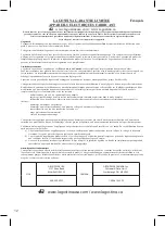 Предварительный просмотр 12 страницы Lagostina GL300 Instructions For Use Manual