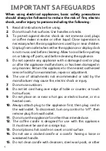 Предварительный просмотр 6 страницы Lagostina Grind and Brew Instructions For Use Manual
