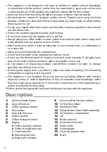 Preview for 8 page of Lagostina Grind and Brew Instructions For Use Manual