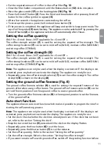 Preview for 11 page of Lagostina Grind and Brew Instructions For Use Manual