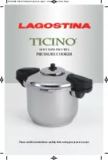 Lagostina TICNO Manual preview