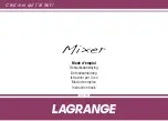 Lagrange 609 001 Instruction Book preview