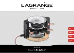 Предварительный просмотр 1 страницы Lagrange Evolution 149 003 User Manual